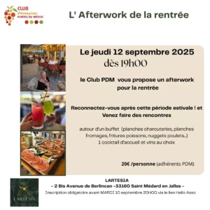 20250912 -Afterwork de rentrée