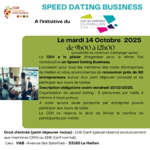 20251014 - CEH -SPEED DATING BUSINESS