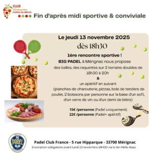 20251113 - Padel Mérignac